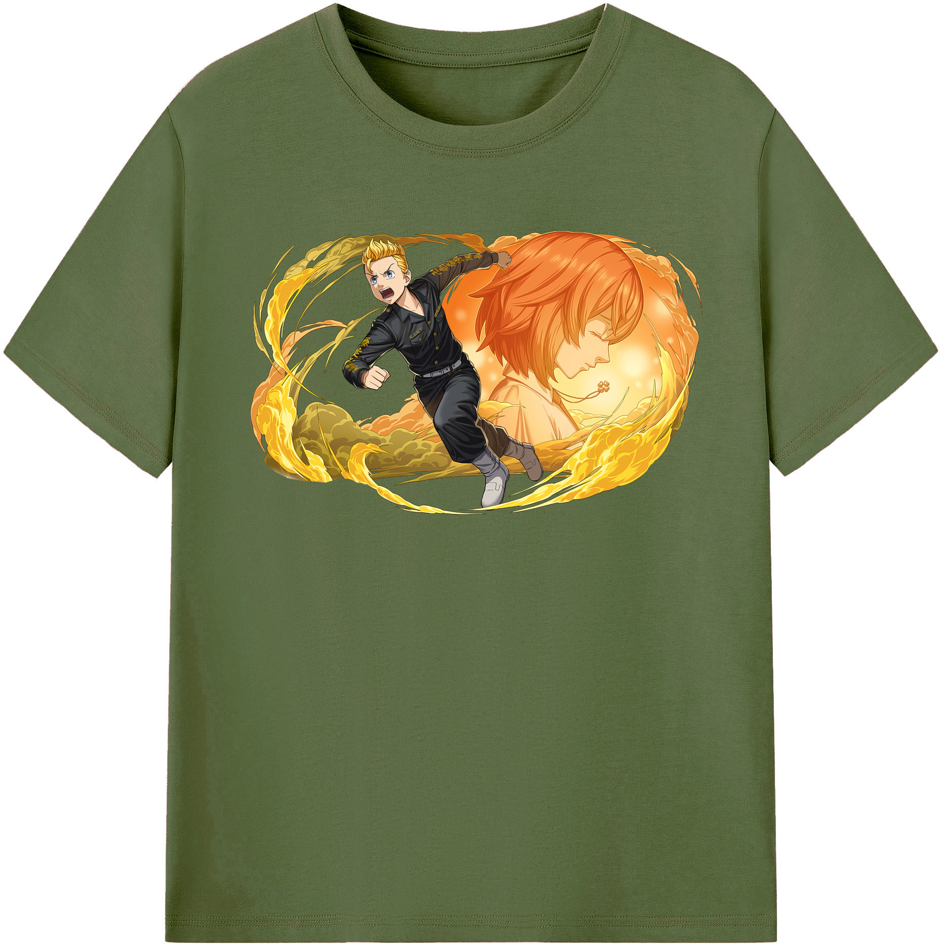 （画像用） 東京リベンジャーズ Tokyo Revengers 綿100％半袖Tシャツ（フロントプリント）